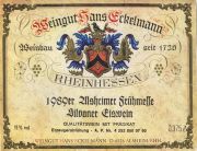 Eckelmann_Alsheimer Frühmesse_eiswein 1989